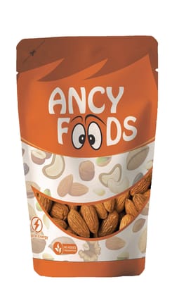 Ancy Almonds Premium Crunchy Dry Fruits Rich in Fiber 250 g Ancy Almonds Premium Crunchy Dry Fruits Rich in Fiber 250 g