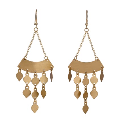 Handcrafted Brass Hanging Earring Handcrafted Brass Hanging Earring