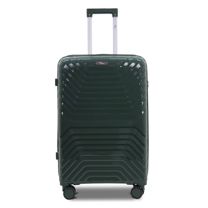 SKYCARRY Vanxx PP Hard-Shell Trolley Bag | TSA-Type Lock | 360 Dual Spinner Wheels | Aviation-Grade Telescopic Handle | Matte-Gloss Finish | Single Piece(25, Forest Green, Medium) SKYCARRY Vanxx PP Hard-Shell Trolley Bag | TSA-Type Lock | 360 Dual Spinner Wheels | Aviation-Grade Telescopic Handle | Matte-Gloss Finish | Single Piece(25, Forest Green, Medium)