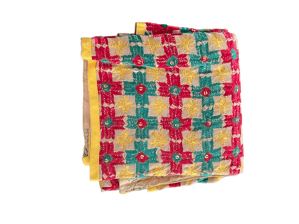 Cotton Base Phulkari 