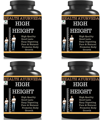 Health Ayurveda High Height Height Increase Mango Flavor Powder 400 Gm Pack of 4