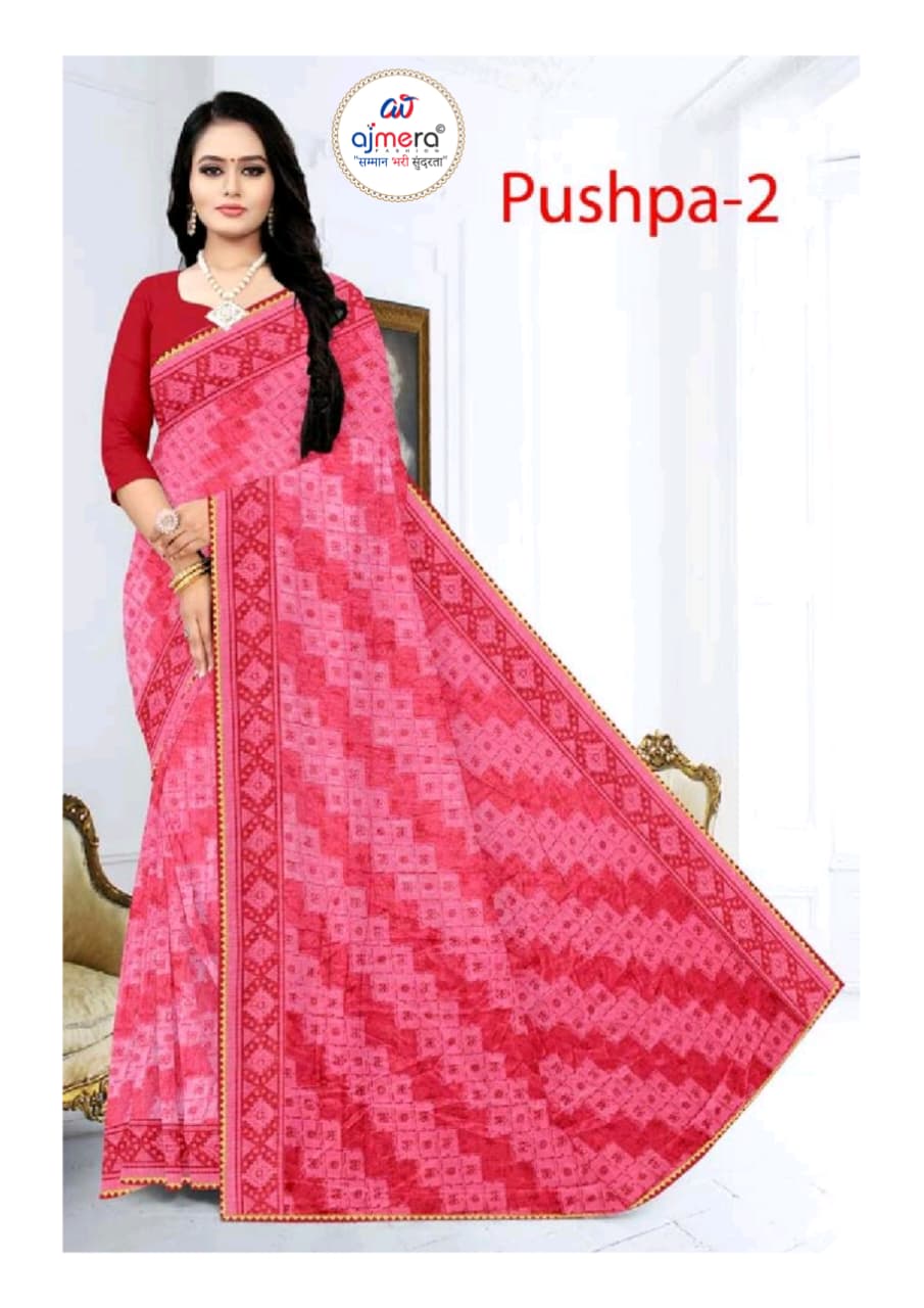 GPT Pushpa 2 Saree with Unstitched Blouse