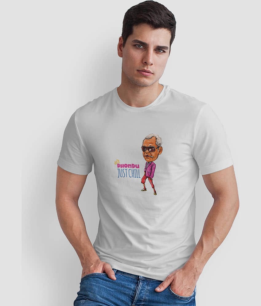 The Twenty Eight Pack of 1 Cotton Regular Fit Men's T-Shirt ( White )