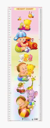Height Chart 5 [Poster] Dreamland Publications