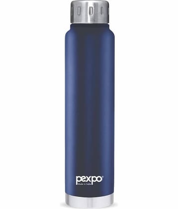 Pexpo 500ml 24 Hrs Hot and Cold Flask, Cameo Vacuum insulated Bottle (Pack of 1, Silver )