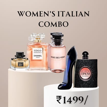 Women’s Italian Combo  25ml X 5 perfumes