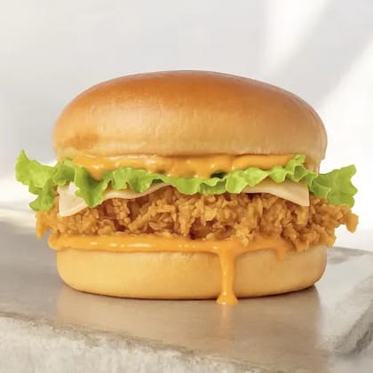American Cheese Fillet Burger.