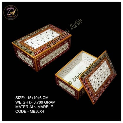 Marble Dry Fruit Box