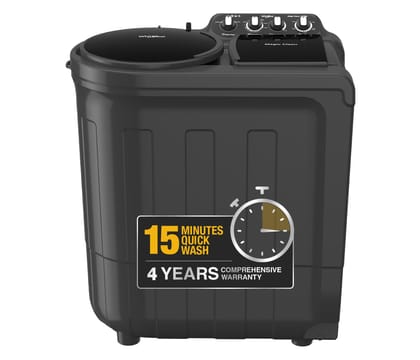Whirlpool 8 kg 5 Star Semi-Automatic Top Loading Washing Machine (MAGIC CLEAN 8 GREY DAZZLE (10YR)-S, 15 Mint Quick Wash, 2026 Model) Whirlpool 8 kg 5 Star Semi-Automatic Top Loading Washing Machine (MAGIC CLEAN 8 GREY DAZZLE (10YR)-S, 15 Mint Quick Wash
