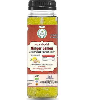 Agri Club Ginger Lemon Candy 240gm pack of 2 (Each 120gm)