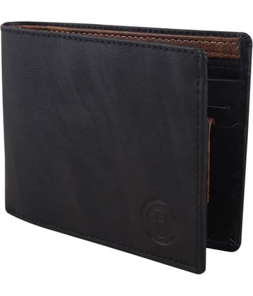Classic World PU Printed Men's RFID Wallet With 6 Slots For Card ( Black , Pack of 1 )
