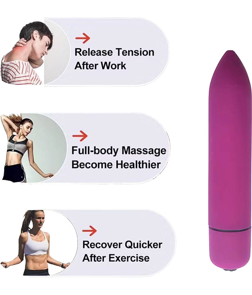 Breckelle's Mini Bullet Vibrator Manual Massager