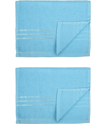 Dyana Core Pack of 2 Cotton 401-450 -GSM Hand Towel ( Assorted )