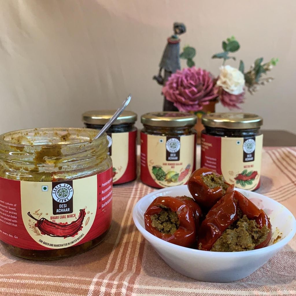 Pickles | Bhari Laal Mirch | Red Stuffed Chilli