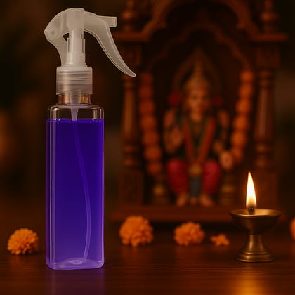 Divine Kewra Puja Air Freshener – Alcohol-Free, Long-Lasting Sacred Mist - Krishna ji - Ganesh ji - Navratri