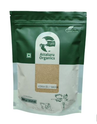 Attaluru Organics Foxtail Millet Idly Rawa Attaluru Organics Foxtail Millet Idly Rawa