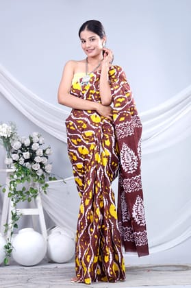 Cotton 92*80 Mulmul Saree