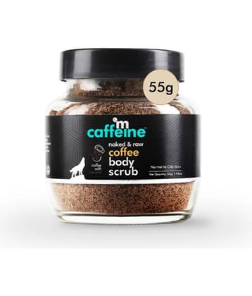 mCaffeine Coffee Body Scrub 55gm (Pack of 1)