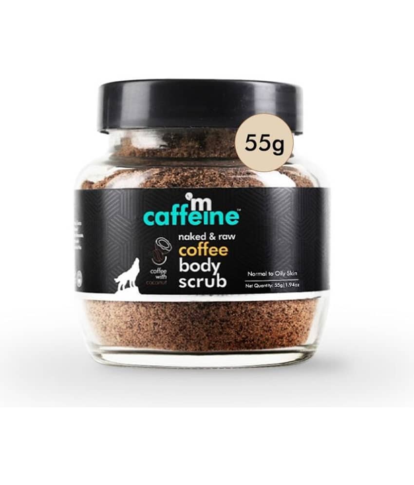 mCaffeine Coffee Body Scrub 55gm (Pack of 1)