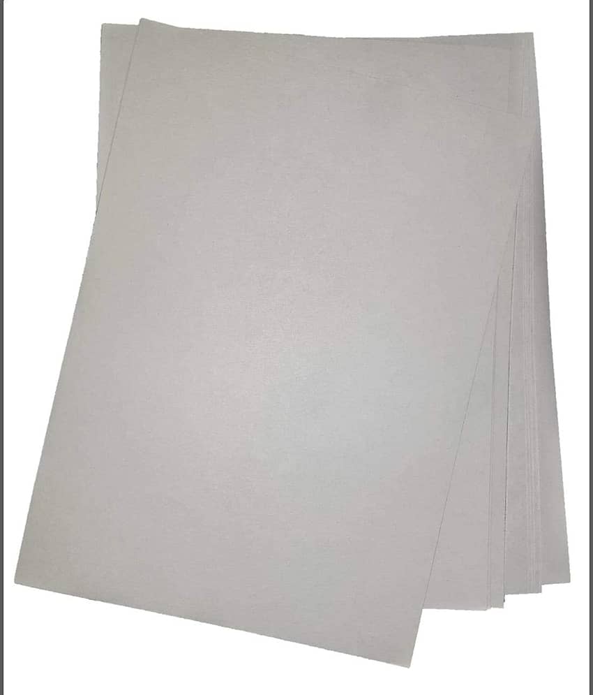 ECLET 20 Grey A3 Size 180-220 GSM Pastel Sheets/Papers for Art Craft Multipurpose (A3,Grey, Pack of 20)