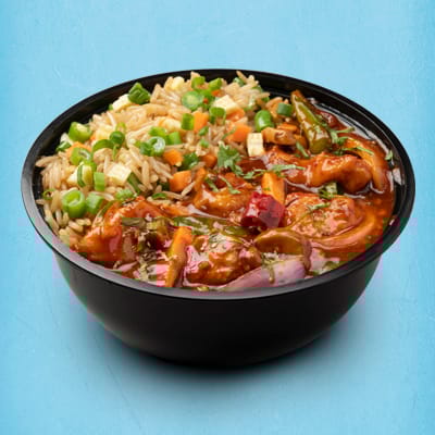 Hunan Chicken Bowl.
