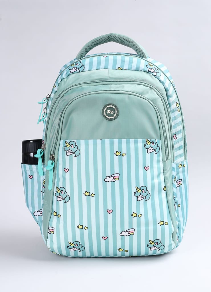 PB Pearlbags Polyester Water Resistant Casual Backpack With Laptop Sleeve For School,college & Office For Boys and Girls,Men & Women