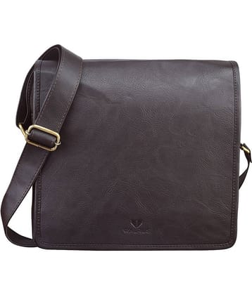 Walrus WMB-MRN-090909 Brown Synthetic Office Messenger Bag