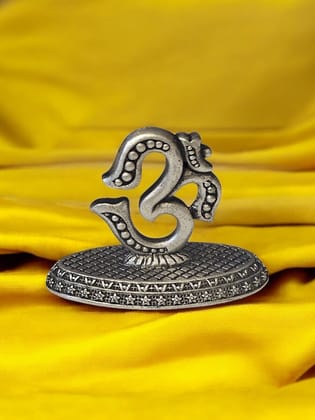 Pure Silver Antique OM symbol
