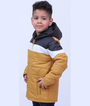 VERO AMORE Boys Polyester Casual Jacket ( Yellow , Pack of 1 )