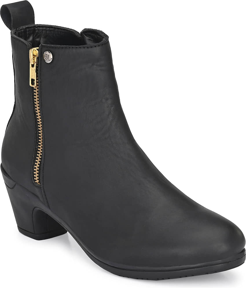 El Paso Black Women's Ankle Length Boots