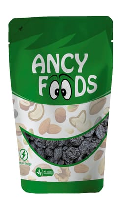 Ancy Kali Kishmish 200 Grams - Black Raisins | Kali Darakh / Drakash | Boost Immunity & Vitality | Black Kismish with Sweet Fruity Taste and Soft Chewy Texture | Rich in Potassium & Antioxid Ancy Kali Kishmish 200 Grams - Black Raisins | Kali Darakh / Drakash | Boost Immunity & Vitality | Black Kismish with Sweet Fruity Taste and Soft Chewy Texture | Rich in Potassium & Antioxid