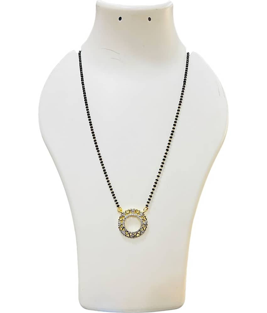 Charms Golden Mangalsutra ( Pack of 1 )