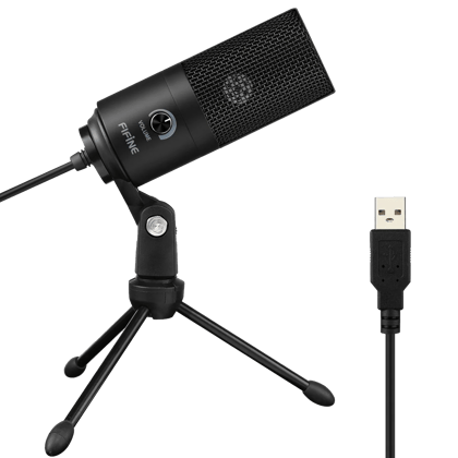 Refurbished FIFINE K669B - USB Microphone Condenser