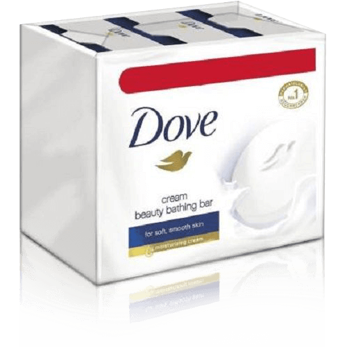 Dove Bathing Soap Cream Beauty 3 x 125g