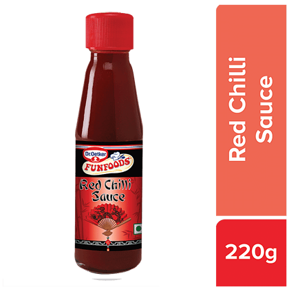 Dr. Oetker Funfoods Red Chilli Sauce, 220 G