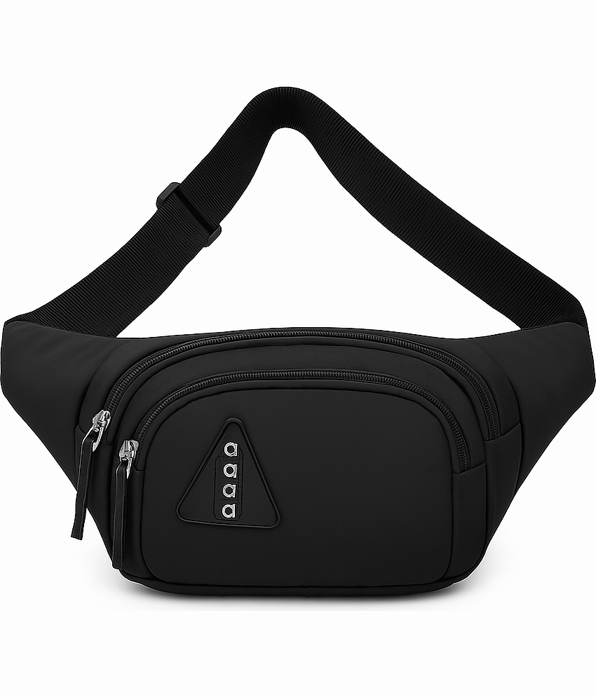 Ozel Bag Black Solid Messenger Bag