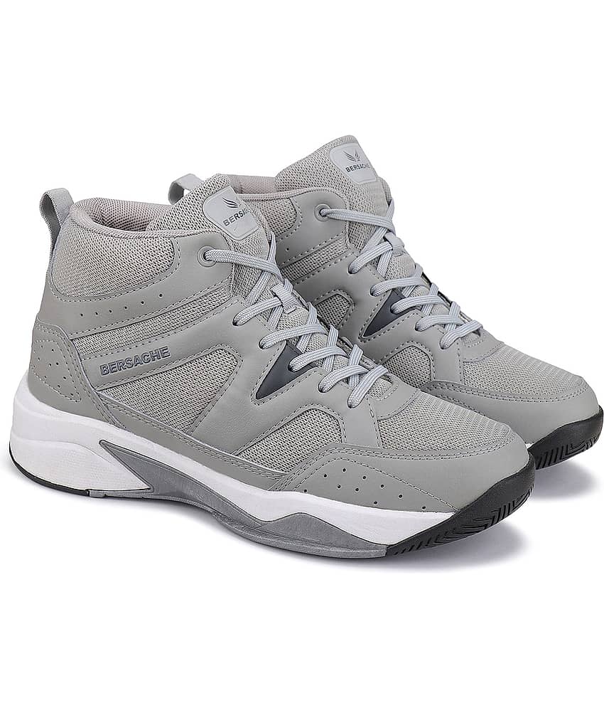 Bersache Men Casual Shoes Light Grey Men's Lifestyle