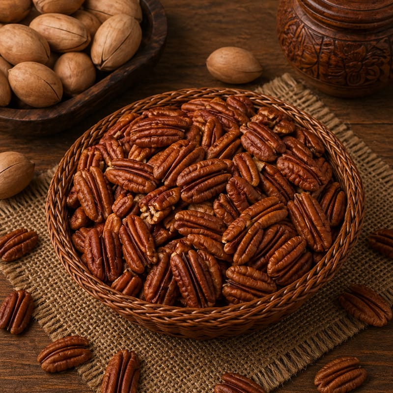 Pecan Nuts (100g) | Rich & Buttery Flavor | Healthy Snacking & Baking