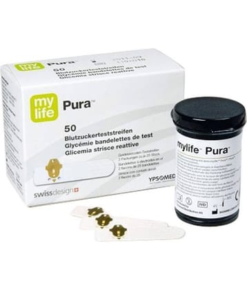 YPSOMED My life pura 50 strips (Pack of 1)