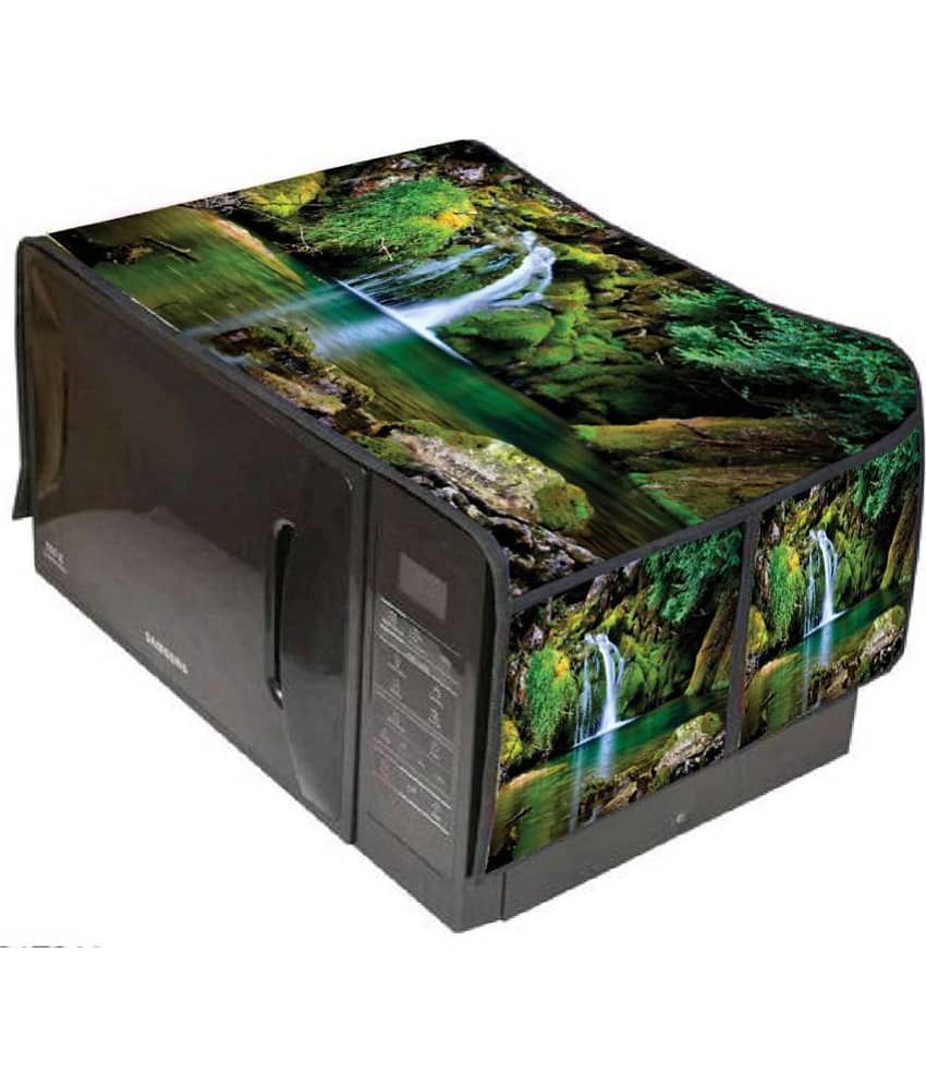 Aazeem Single Polyester Multi Microwave Oven Cover - 20-22L