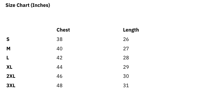 Size Guide