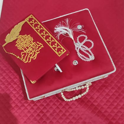 Bridal Quran Box With Janamaz Set