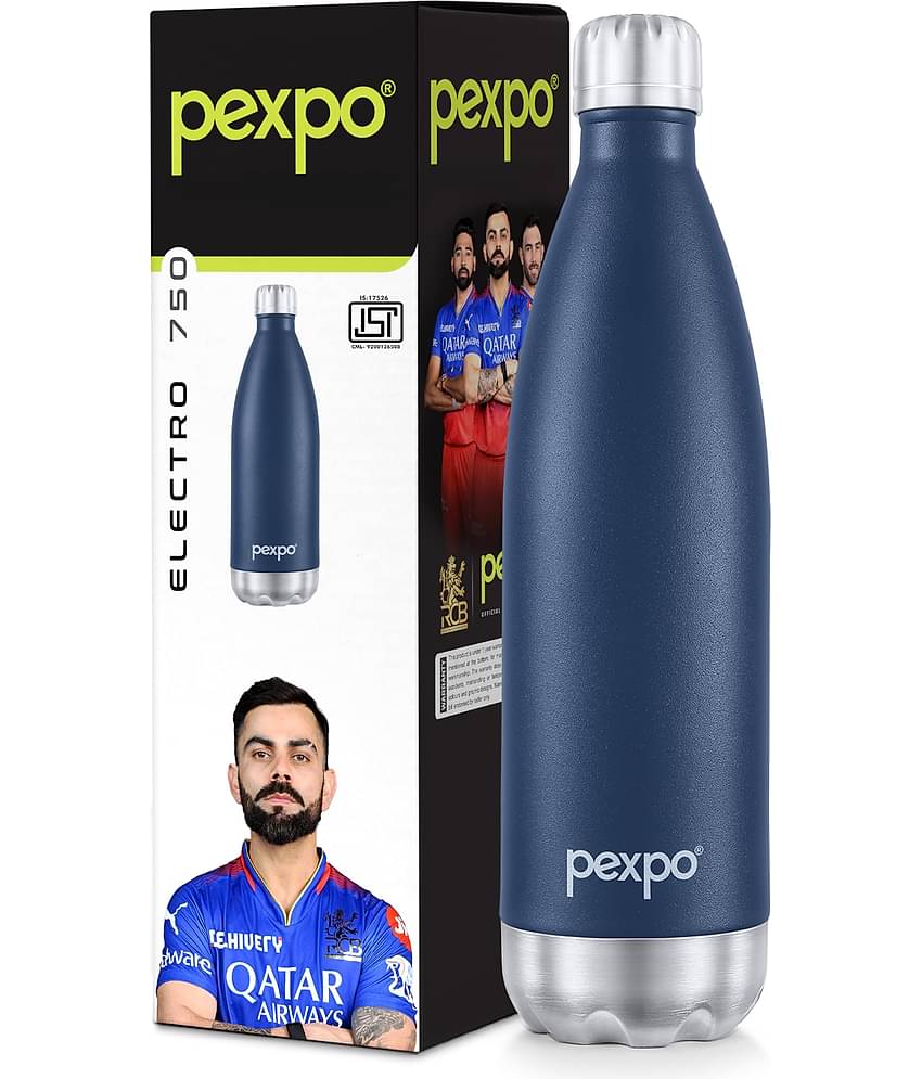Pexpo Electro Navy Blue Thermosteel Flask ( 750 ml )