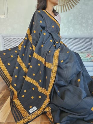 Handwoven Cotton Saree