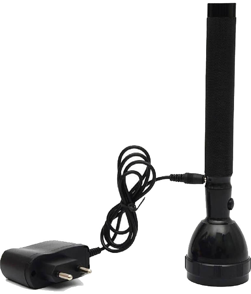Stylopunk - 2W Rechargeable Flashlight Torch (Pack of 1)