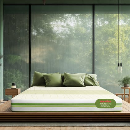 Prana Pocket Spring Latex Mattress-Single / 72 X 36 (1.83 m x 92 cm) / 8 (20.3 cm)