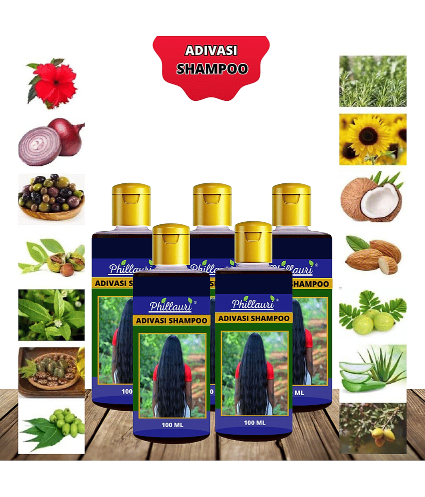 Phillauri - Anti Hair Fall Shampoo 500 mL ( Pack of 5 )