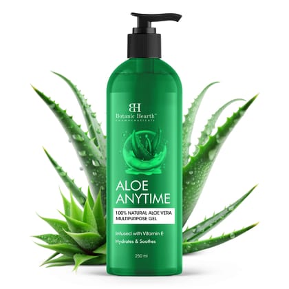 Botanic Hearth Aloe Vera Aloe Anytime Gel for Face, Skin & Hair – 250ml Botanic Hearth Aloe Vera Aloe Anytime Gel for Face, Skin & Hair – 250ml - Default Title