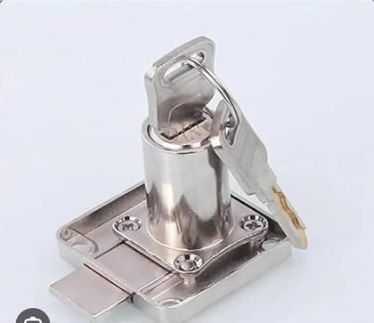 ADISON Cupboard Locks Furniture Locks, Set of 2, Long Key, Perfect for securing cupboards. Made in Thailand for Quality for Cupboards, Made in Thailand