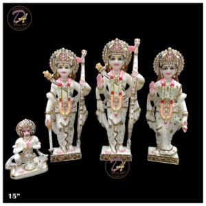 Marble Ram Darbar Moorti